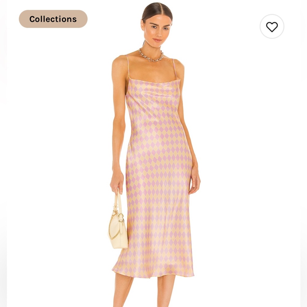 Olivia Rubin Aubrey dress in Harlequin